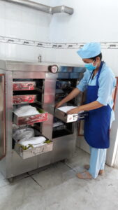 Nhà bếp trường Thanh Tâm